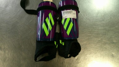 Used Adidas Soccer Shin Guards Junior Purple SM 11868-S000065763