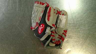 Used Rawlings PLAYERS BB/SB Glove RH Throw Grey 9 1/2" 11868-S000065764