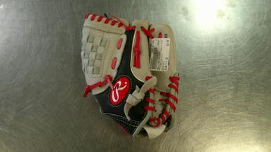 Used Rawlings PLAYERS BB/SB Glove RH Throw Grey 9 1/2" 11868-S000065765