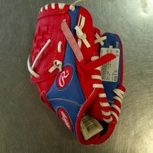 Used Rawlings PLAYERS SERIES BB/SB Glove RH Throw Red 9" 11868-S000065769