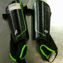 Used Champro Soccer Shin Guards Adult Black MD 11868-S000065798