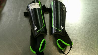Used Champro Soccer Shin Guards Adult Black MD 11868-S000065798