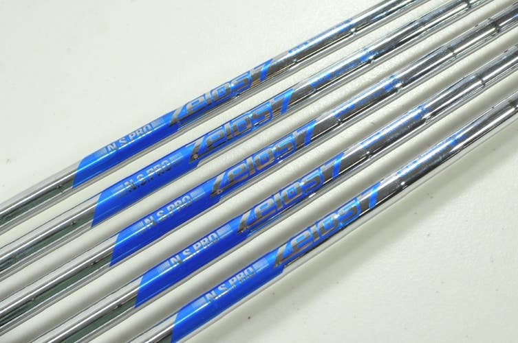 Nippon N.S. Pro Zelos 7 R2 Senior Flex Iron Shaft Set .355 5pc Steel #203565