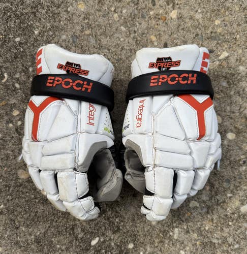 Epoch Integra Pro Lacrosse Goalie Gloves 12" Medium (Used)
