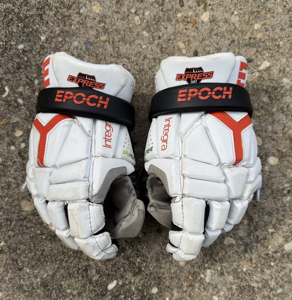 Epoch Integra Pro Lacrosse Goalie Gloves 12" Medium (Used)