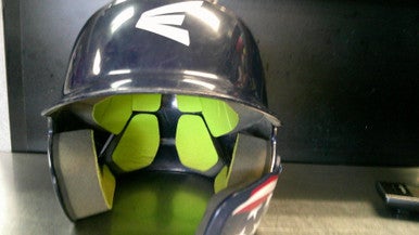 Used Easton CYCLONE Batting Helmet No Mask Navy Blue MD 11868-S000065578