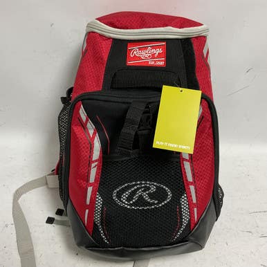 Used Rawlings BB BAG BB/SB Player Carry Bag Red 11855-S000189995