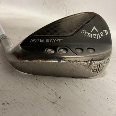 Used Callaway JAWS RAW Golf Wedge Mens RH 60 Degree 11855-S000189930