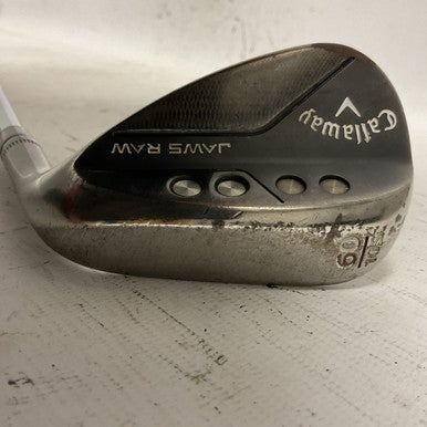 Used Callaway JAWS RAW Golf Wedge Mens RH 60 Degree 11855-S000189930
