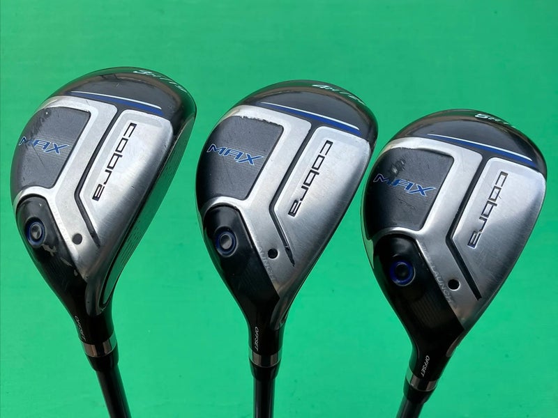 Cobra MAX Hybrid Set 3H, 4H, 5H | Regular Flex (Used)