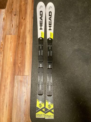 HEAD World Cup Rebels i.SL RD 126 cm Racing Skis Without Bindings (Used)