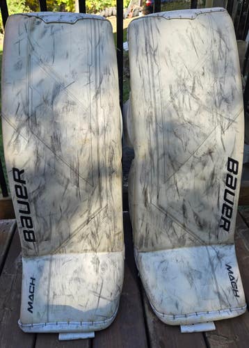 34" Bauer MACH Goalie Leg Pads (Used)