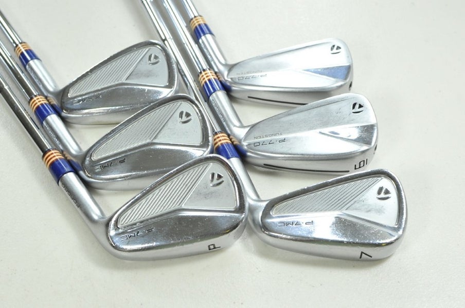 TaylorMade P7MC / P770 2023 5-PW Iron Set RH DG MID X100 X-Stiff Steel # 203561