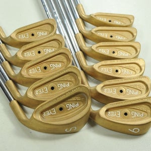 Ping Eye 2 Beryllium Copper 1-W,SW Iron Set Black Dot Right Stiff Steel # 203470