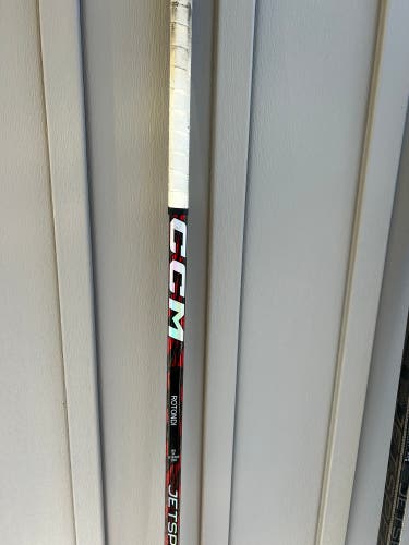 Senior CCM JetSpeed FT5 Pro Left Hand Hockey Stick P28M Pro Stock (Used)