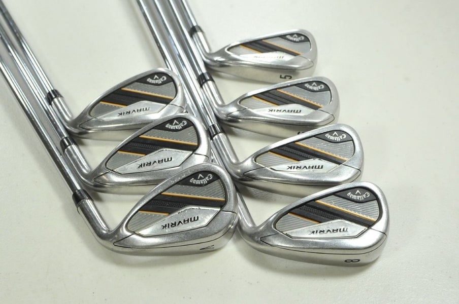 Callaway Mavrik 5-PW,AW Iron Set Regular Flex Right Elevate MPH 95 Steel #203486