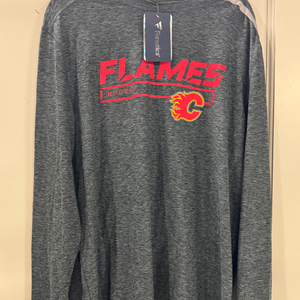 Calgary Flames Gray XL Men's Shirt (New)