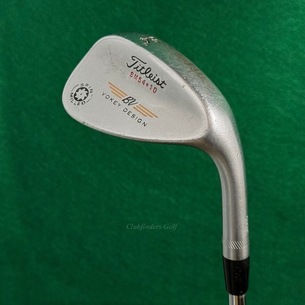 Titleist Vokey Spin Milled SM54-10 54 Sand Wedge Dynamic Gold S400 Steel Stiff