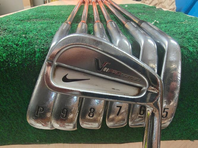 Nike VR II Pro Combo Golf Iron set 4-PW Stiff Flex Steel Shaft Project X 6.0