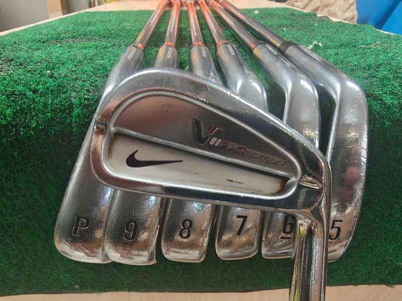 Nike VR II Pro Combo Golf Iron set 4-PW Stiff Flex Steel Shaft Project X 6.0