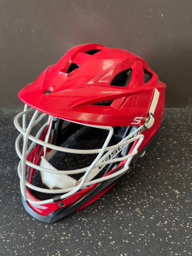 Cascade S OSFM Red with White Cage