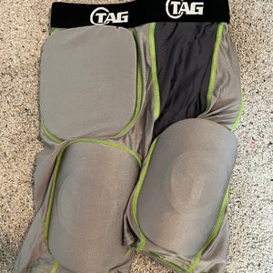 Tag Athletic 5 Piece Padded Youth Medium Football Girdle