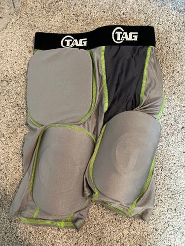 Tag Athletic 5 Piece Padded Youth Medium Football Girdle