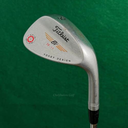 Titleist Vokey Spin Milled Chrome 2009 56-11 56 Sand Wedge Vokey Design Wedge