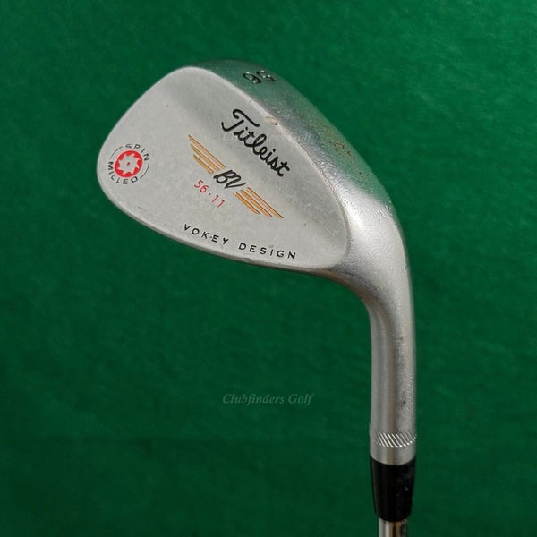 Titleist Vokey Spin Milled Chrome 2009 56-11 56 Sand Wedge Vokey Design Wedge
