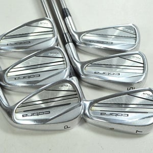 Cobra King Tour 2023 5-PW Iron Set Stiff Flex Right SteelFiber 110  # 203589