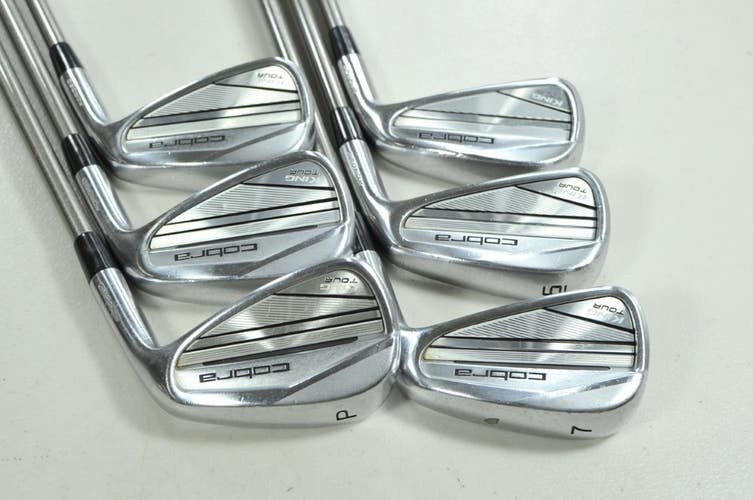 Cobra King Tour 2023 5-PW Iron Set Stiff Flex Right SteelFiber 110 # 203589