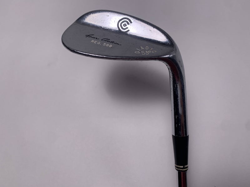Cleveland 588 Chrome Gap Wedge GW 53* Wedge Steel Mens RH
