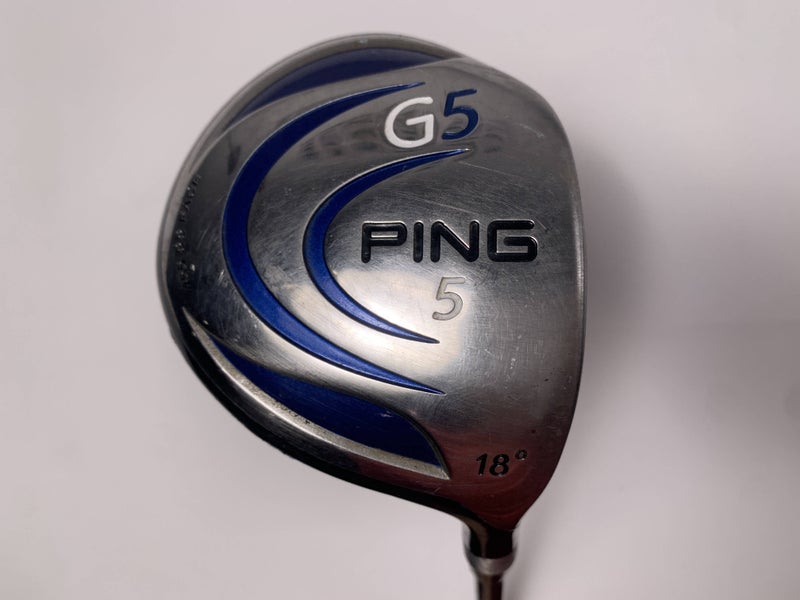 Ping G5 5 Fairway Wood 18* TFC 100 F Regular Graphite Mens RH