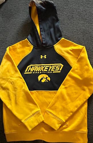 Yellow Kids Unisex Small Under Armour Sweatshirt (Used)