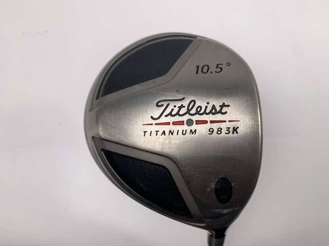 Titleist 983 K Driver 10.5* 4550 Soft Regular Senior Graphite Mens RH