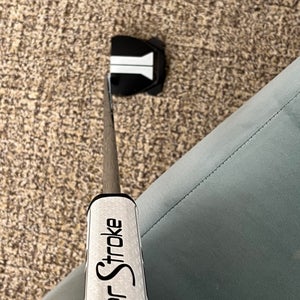 Black right handed putter