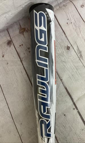 Rawlings MACHINE EXOGRID 2 5/8" Barrel Metal Baseball Bat 32 29oz White Blue