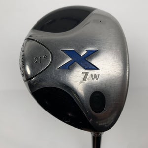 Callaway X 7 Fairway Wood 21* Fujikura 65g Stiff Graphite Mens RH