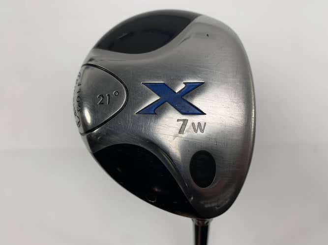Callaway X 7 Fairway Wood 21* Fujikura 65g Stiff Graphite Mens RH