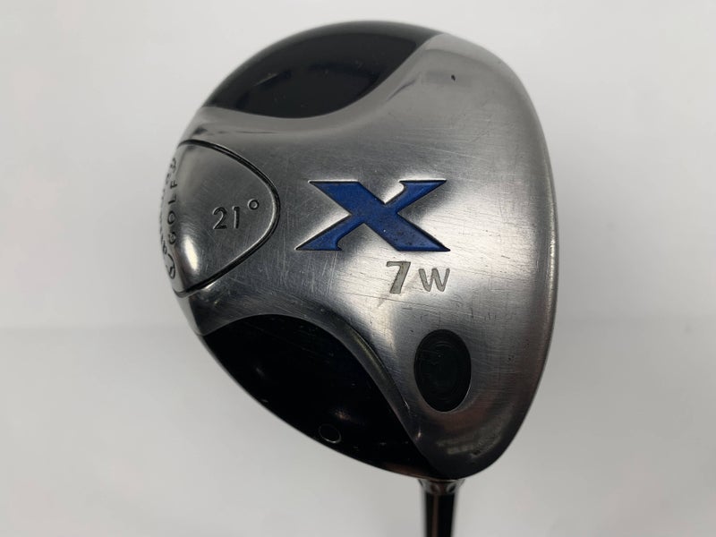 Callaway X 7 Fairway Wood 21* Fujikura 65g Stiff Graphite Mens RH