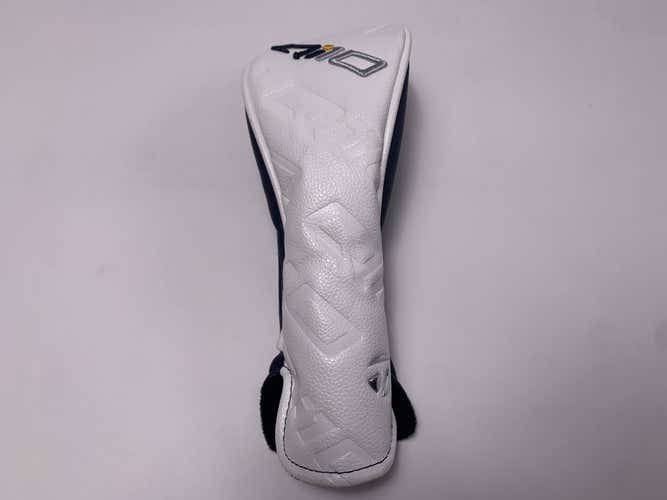 Taylormade Qi10 Hybrid Headcover White Blue HC NEW