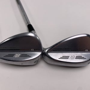 Titleist Vokey SM9 Tour Chrome Wedge Set 54* 12 | 58* 12 Wedge Steel Mens RH