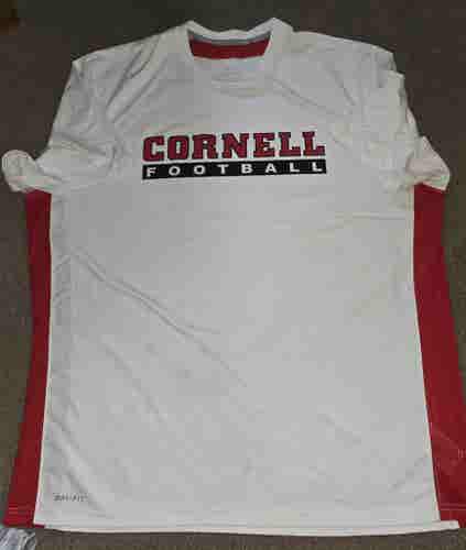 Cornell Big Red Football Nike team Issued Game Worn Training Shirt 2XL