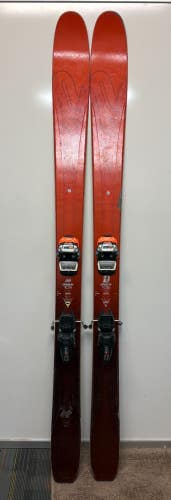 K2 Pinnacle 105 177cm 137-105-121 r=17m Rocker Skis Marker Lord SP Bindings