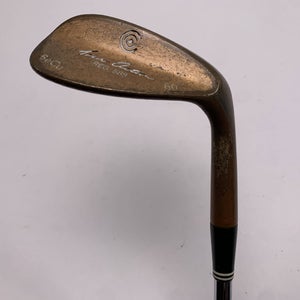 Cleveland Tour Action 588 Copper Lob Wedge LW 60* Wedge Steel Mens RH