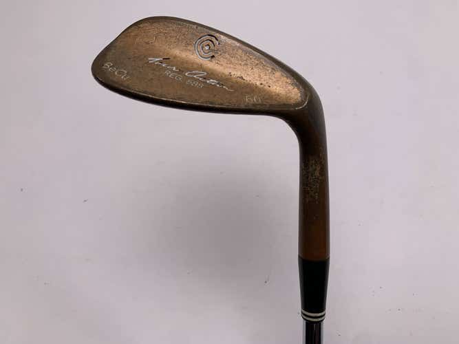 Cleveland Tour Action 588 Copper Lob Wedge LW 60* Wedge Steel Mens RH
