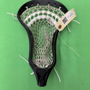 Black ECD Lacrosse Mirage Strung Head