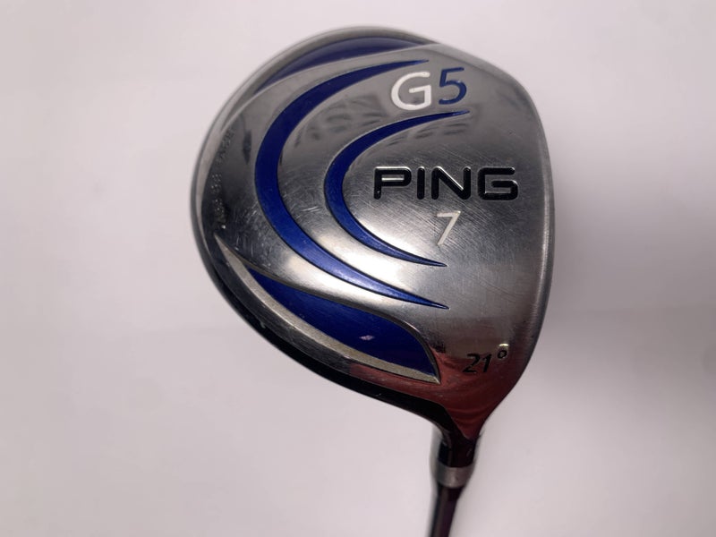 Ping G5 7 Fairway Wood 21* TFC100F Regular Graphite Mens RH