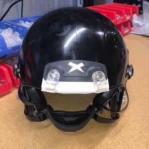 USED XENITH X2E+ YOUTH FOOTBALL HELMET - LARGE - BLACK