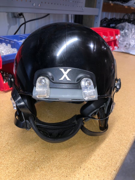 USED XENITH X2E+ YOUTH FOOTBALL HELMET - LARGE - BLACK